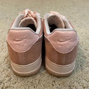 Pink NIKE Air Force 1s